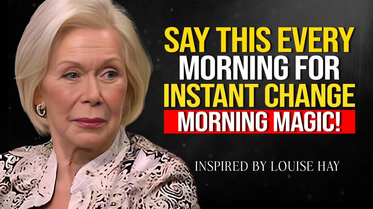 Louis Hay - Start Every Morning with This Affirmation and Transform ...