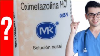 OXIMETAZOLINA para que sirve La oximetazolina | Y MAS!! 💊 Aerosol nasal
