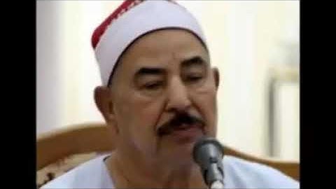 تلاوه خاشعه للشيخ الطبلاوي رحمه الله تعالى في تلاوه من سوره الزمر