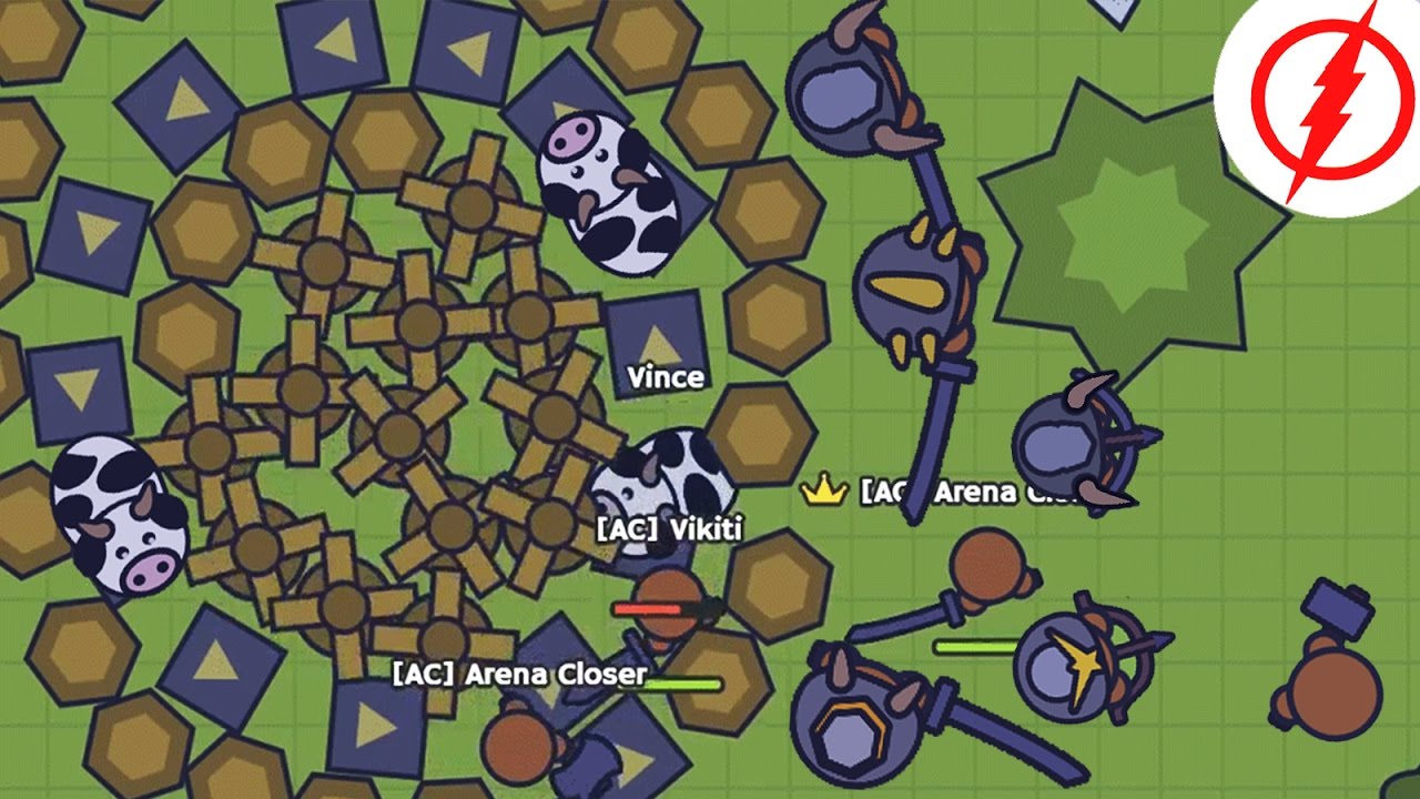 MooMoo.io БУШИДО БРОНЯ + КАТАНА | Троллинг коров