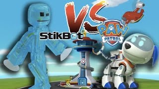Paw Patrol Щенячий патруль Самолет спасателей - #STIKBOT против Щенков Paw Patrol Щенячий патруль Самолет спасателей - #STIKBOT против Щенков