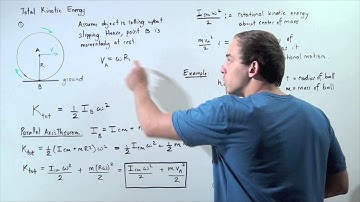 Total Kinetic Energy (Translational and Rotational)