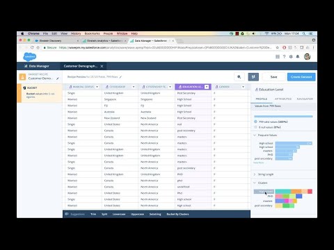 Einstein Analytics - Smart Data Prep