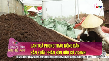 Lan toả phong trào nông dân sản xuất phân bón hữu cơ vi sinh