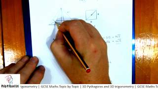 GCSE Maths Topic by Topic | 3D Pythagoras and 3D trigonometry