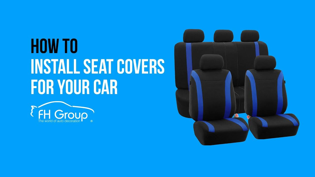 TLH 3D Air Mesh Fabric Front Set Seat Covers, Removable Headrests &amp; Airbag Compatible, Gray Colo