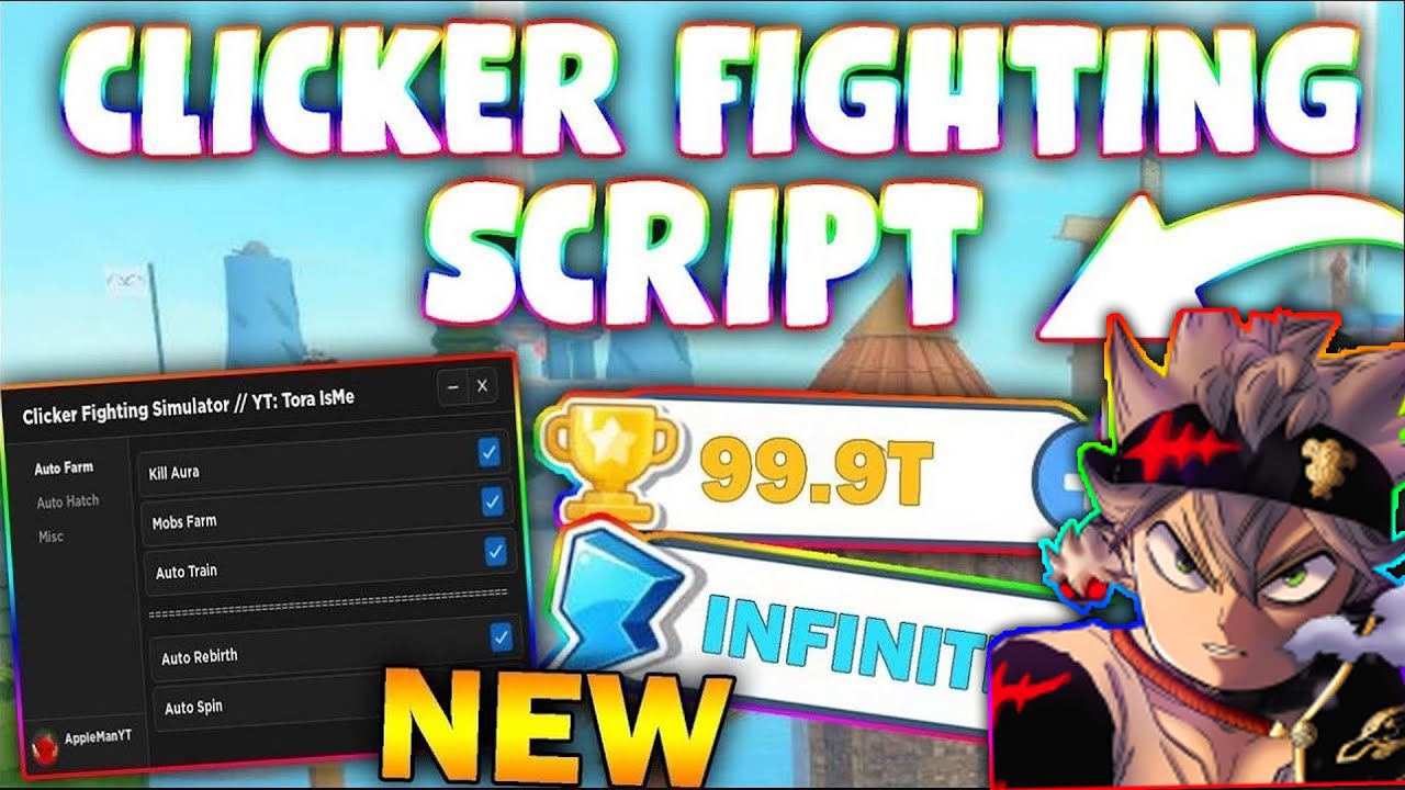 *UPDATED* Clicker Fighting Simulator Script (PASTEBIN 2023) (AUTOFARM