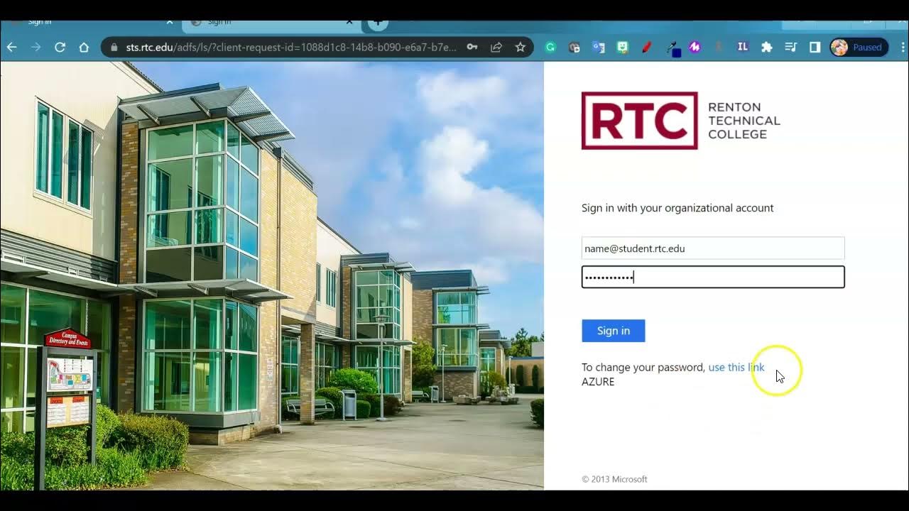 How to Set Up Your RTC Student Email YouTube