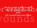 Pendulum - Propane Nightmares (lyrics)