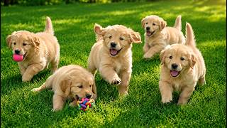 😍🐶 Playful Puppies Enjoying a Sunny Day on the Grass | Beautiful Dog Videos screenshot 4