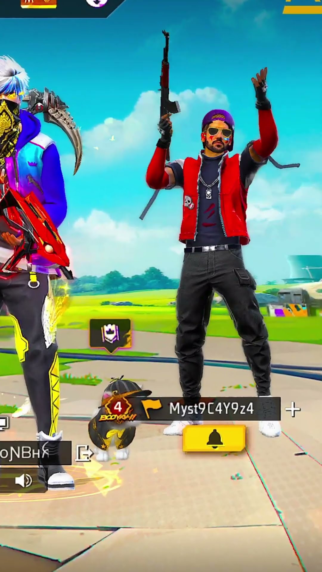 World chat per fan hi milte hai lekin aaj kuch alag karte hai Yaar - Garena free fire max #shorts