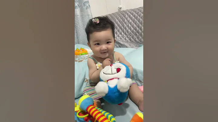 老公一心要個女兒，不用懷胎十月給你個女寶寶，這小女鵝也可愛了吧 跟大兒子長得真像#萌娃 #騙你生女兒 #孩子就是拿來玩的 #治癒系笑容 #人類幼崽成長記 - 天天要聞