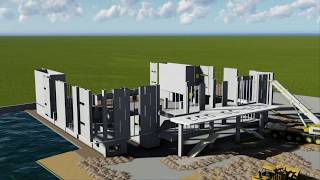 ANIMASI ARSITEKTUR GEDUNG AUDITORIUM STIP MINAHASA SELATAN