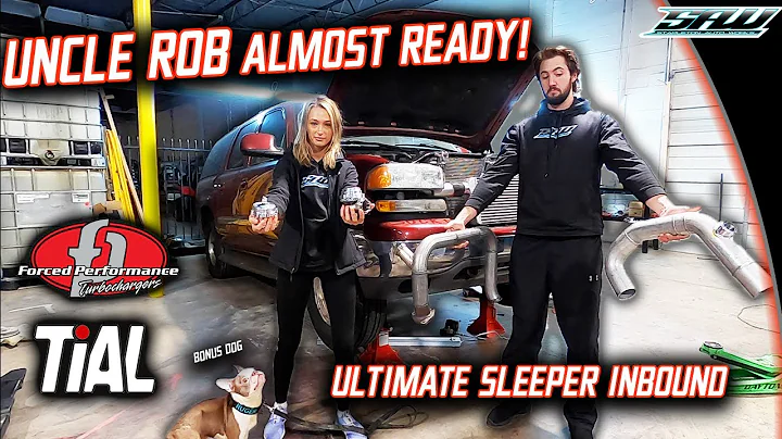 Budget Turbo Yukon XL "Uncle Rob" Gets TiAL Wastegate & BOV Installed! (Single Turbo Kit Fab Tips)