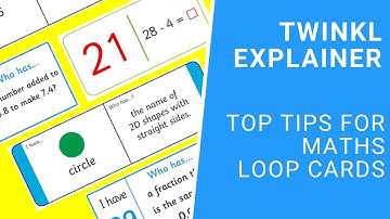 Top Tips for Maths Loop Cards