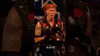 Chad Smith: “AWOOO” 🐺 #rhcp #redhotchilipeppers #live #shorts