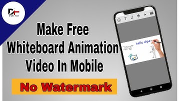 How To Make Free Whiteboard Animation Video In Android Mobile [No Watermark]