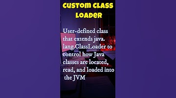 Java Interview Question : Custom Class Loader
