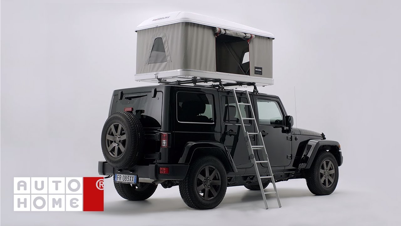 ルーフテント AUTO  MAGGIOLINA AIRTOP AUTOHOME-OFFICIAL | MAGGIOLINA - YouTube