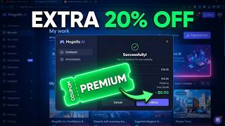 Magnific AI Coupon Code 🔥 Save Extra 20% OFF Magnific AI promo code / Magnific AI  discount code
