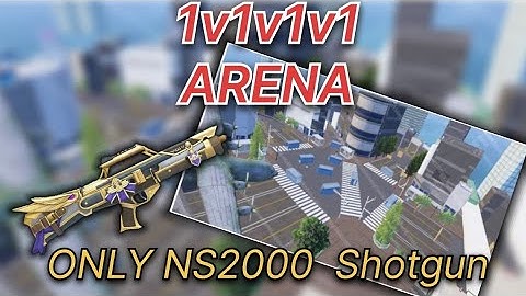 NS2000 Shotgun Showdown | 1v1v1v1 Arena Map - PUBG Mobile WoW