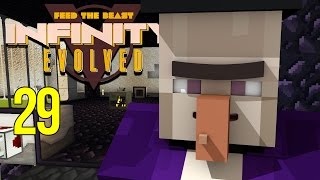 Minecraft FTB Infinity Evolved Ep: 29 - Powered Witch Spawner [1080p60fps]