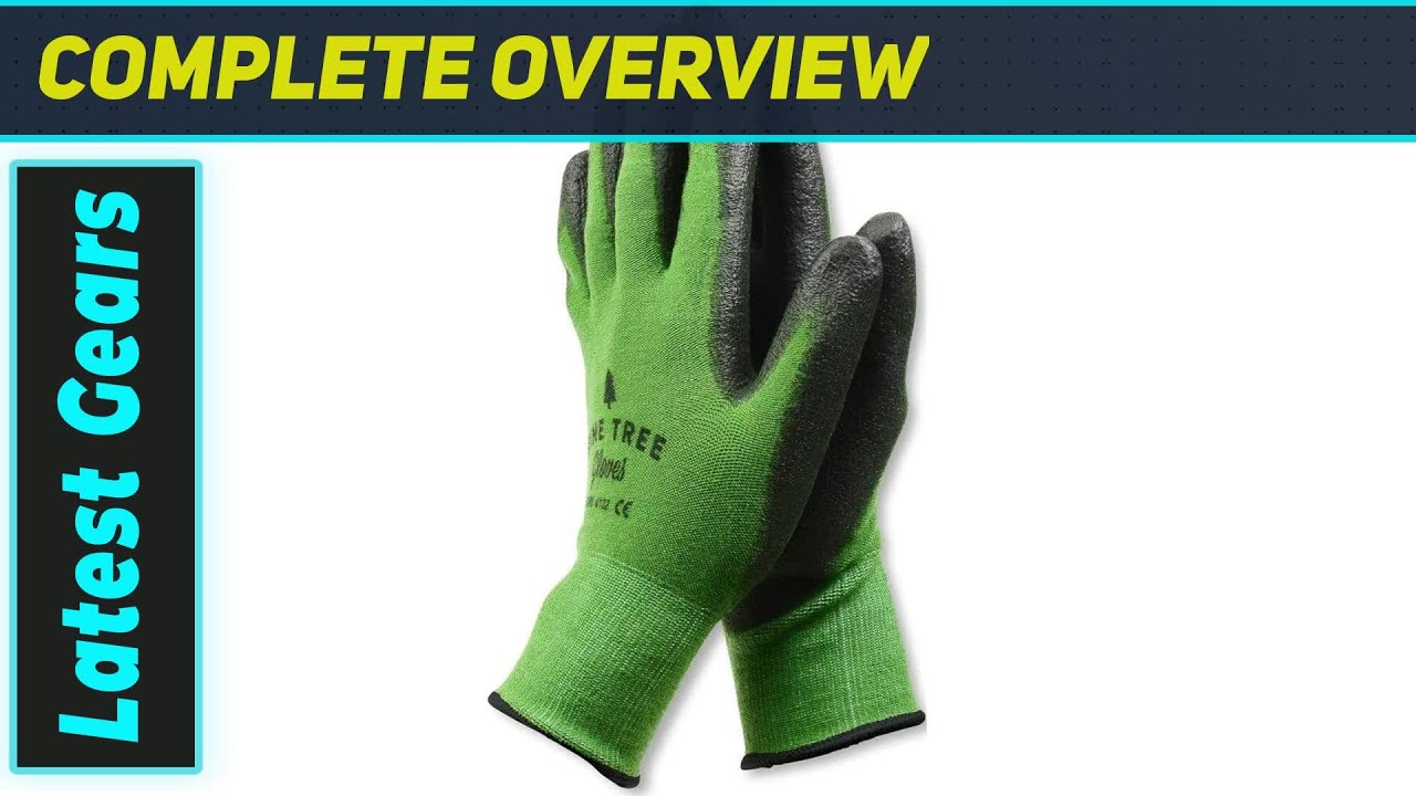 Pine Tree Tools Bamboo Working Gloves Are the Best Gardening Gloves for Comfort & Safety