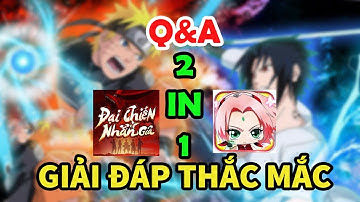 Q&A đại chiến nhẫn giả | Q&A Ninja World War | Saggo Gamer