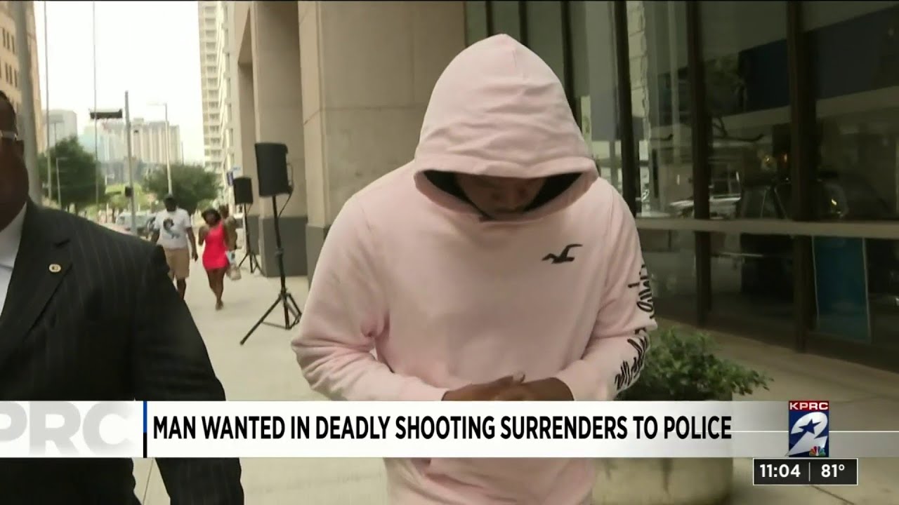 Man wanted in deadly shooting surrenders to police - YouTube