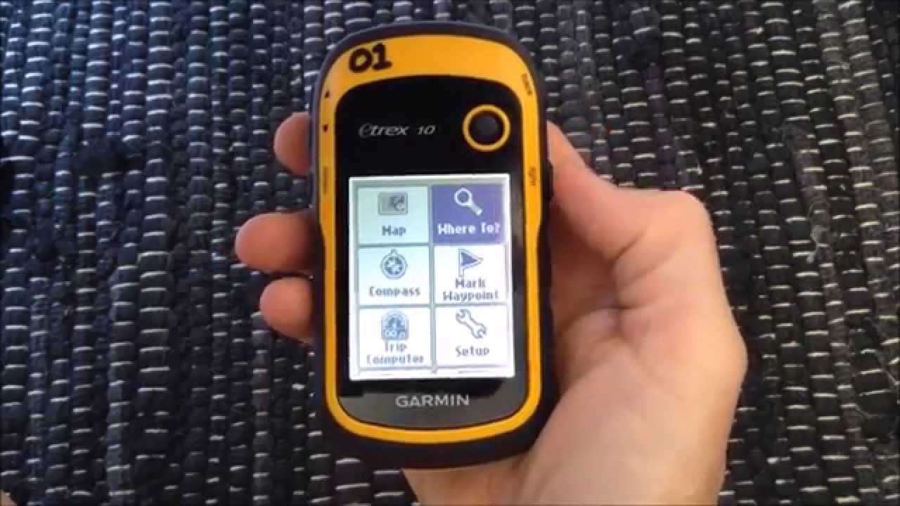 Videoreview: GPS Garmin eTrex 10