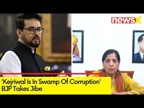 'Kejriwal Is In Swamp Of Corruption' | Bjp Takes Jibe On Sunita Kejriwal's Message | NewsX - NEWSXLIVE
