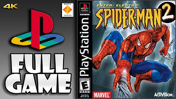 Spider-Man 2: Enter: Electro (PS1) - Full Game Walkthrough / Longplay [4K60ᶠᵖˢ UHD]