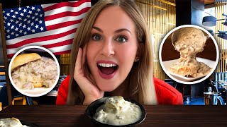 Irish Girl Tries Biscuits & Gravy For the First Time | Cockroaches at Breakfast