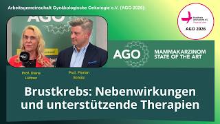 AGO 2026 | Brustkrebs: Nebenwirkungen und unterstützende Therapien