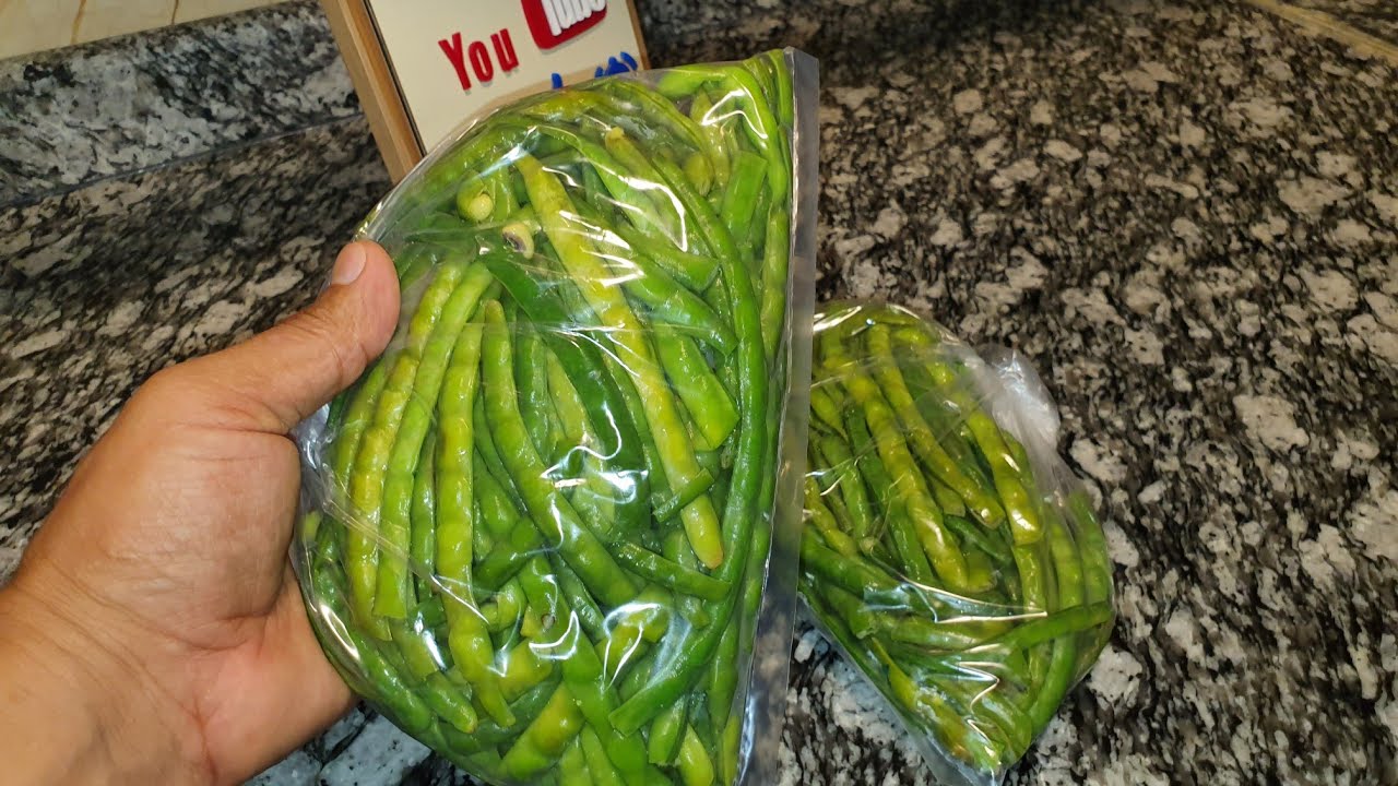 افضل طريقه تفريز اللوبيه الخضره ناجحه👌100/100 وطازجه لاول مره