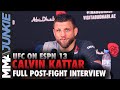 Calvin Kattar: UFC 'can't keep denying me' from title shot | UFC on ESPN 13 post-fight interview