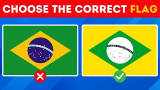 🌍 Can you guess The Correct Flag 🚩 | know the right 40 flag in 5 seconds |🧠FLAG QUIZ🤔