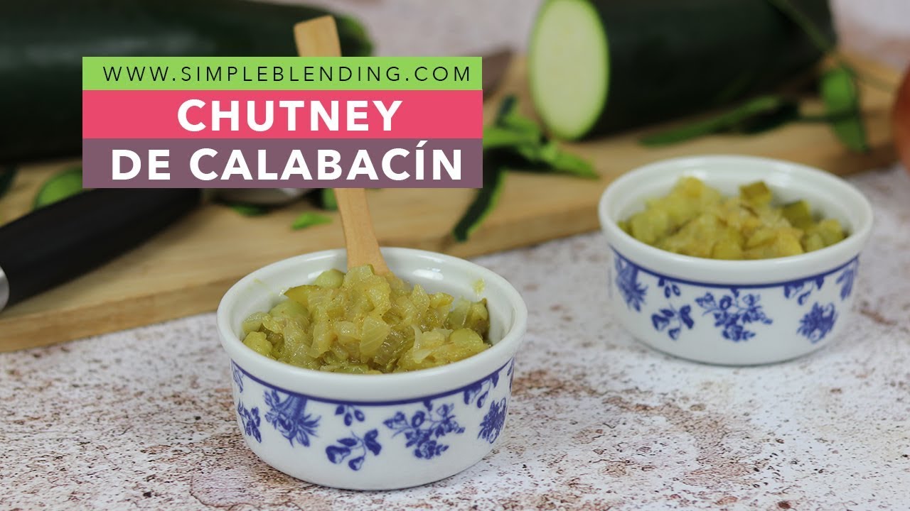 CHUTNEY DE CALABACÍN | Mermelada agridulce de calabacín | Mermelada de calabacín
