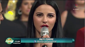 Maite Perroni @MaiteOficial presentando su mas reciente sencillo #ComoYoTeQuiero