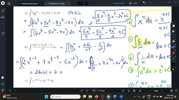 MAT 210   Exam 3 Free Response Review