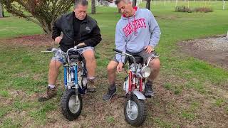 RamJet Brothers.  vintage  mini bikes early 1970s live on