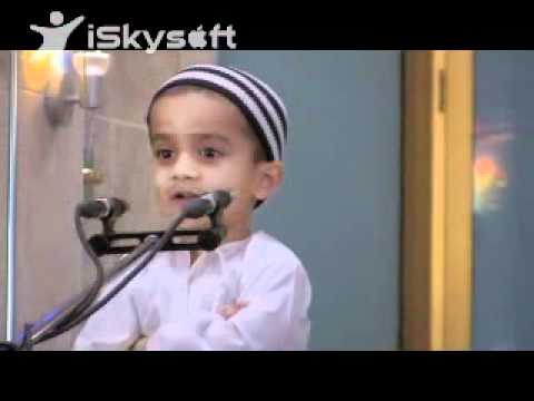 Dawud Ahmed (age 3) - Hyde Quran Competition 2010 - Winner