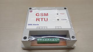 SMS ALERT GSM RTU CONTROLLER SMS ALERT GSM RTU CONTROLLER