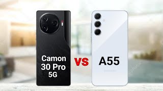 Tecno Camon 30 Pro 5G vs Samsung A55
