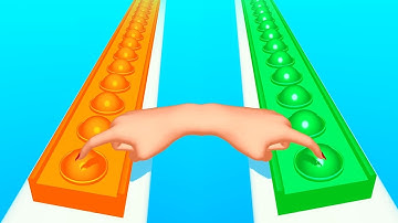 Pop Run! Very satisfying and relaxing ASMR slicing gameplay video