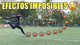 RETO de TIROS con el BALÓN con MÁS EFECTO del MUNDO ⚽️↪️