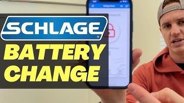 Changing the Batteries in a Schlage Encode Lock