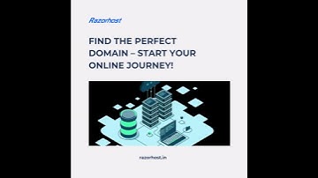 Start Your Online Journey with the Perfect Domain from RazorHost. #fasthosting #webhosting