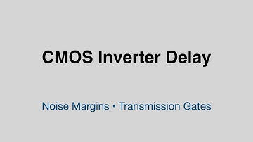 CMOS Inverter Delay, Noise Margins & Transmission Gates | VLSI Design Problem Solving Tutorial