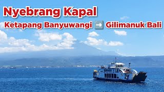 Crossing Ferry Boat to Bali from Ketapang Banyuwangi Harbor